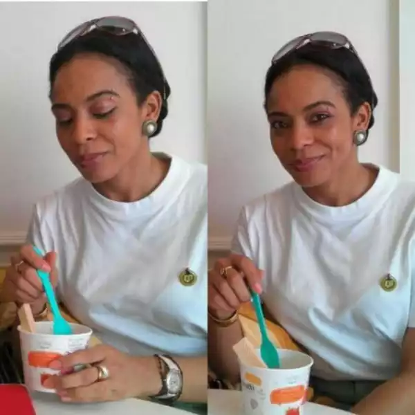 #BBNaija: Nigerians Reacts To This NYSC Photo Of TBoss.. They Say She Looks Way Older.